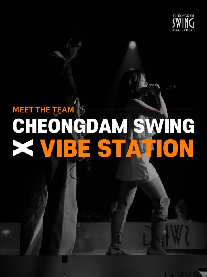 MEET THE TEAM, CHEONGDAM SWING × VIBE STATION, 노래하는 바이브 스테이션 보컬